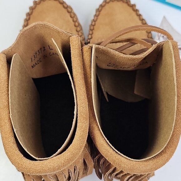 Laurentian Chief Mocassins Eugene Cloutier 137372 Size 4 Canada - Picture 9 of 16